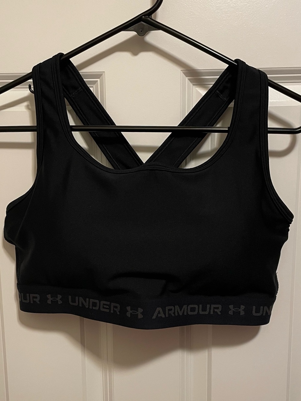 Under Armor Mid Crossback Sports Bra